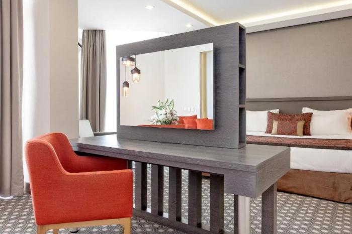 Salamis Bay Conti Resort Hotel & Casino Gazimağusa Oda fotoğraf A room at the hotel