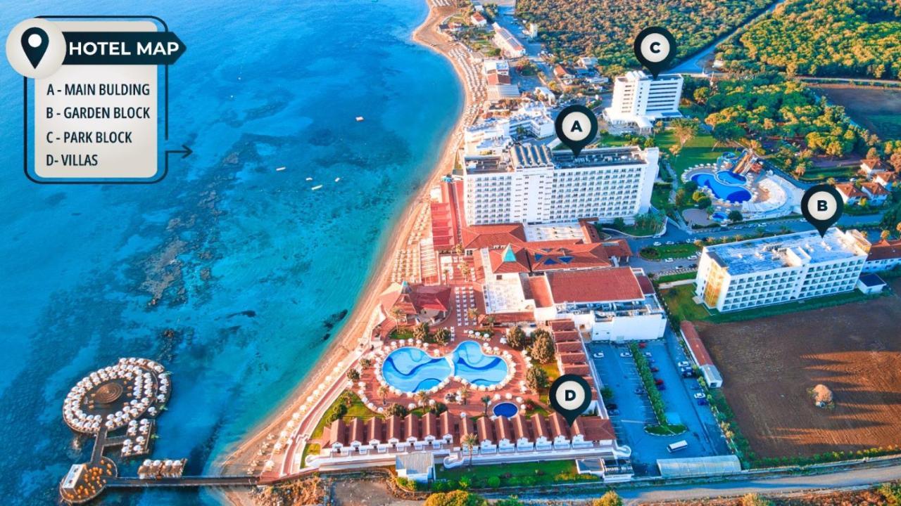 Salamis Bay Conti Resort Hotel & Casino Gazimağusa Dış mekan fotoğraf Hotels in the resort