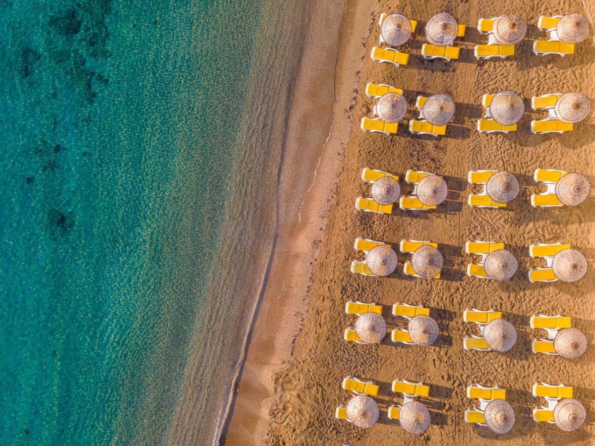 Salamis Bay Conti Resort Hotel & Casino Gazimağusa Dış mekan fotoğraf Aerial view of a beach in Egypt